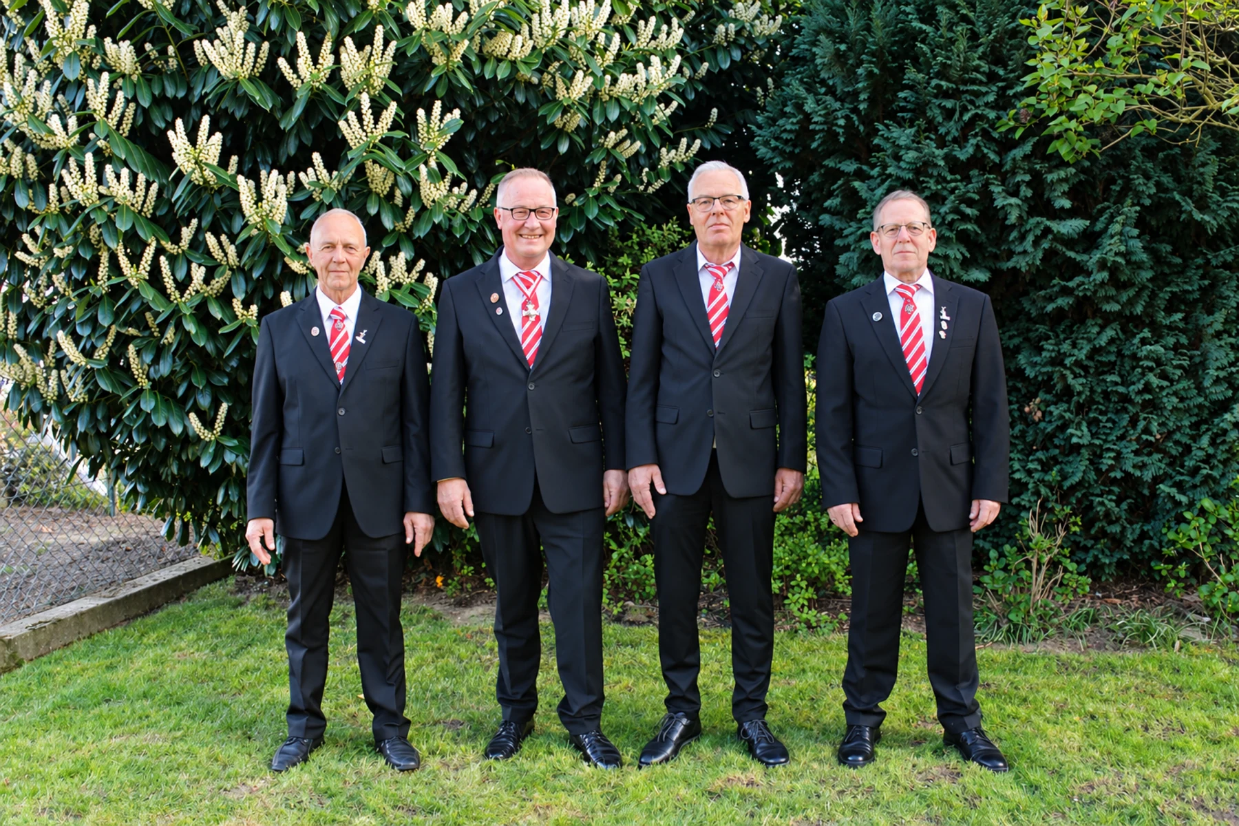 Von links: Uwe Trippel, Klaus Schmitz, Detlef Kohnke und Markus Schlaven.
